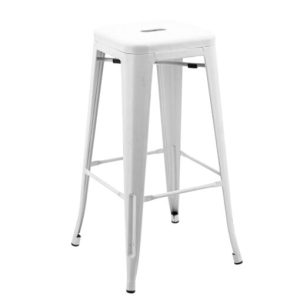 White Tolix Bar Stool