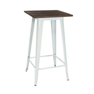 White Tolix Bar Table