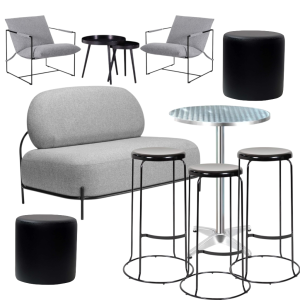 Studio Lounge and Bar Table Package for 20