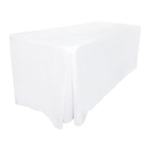 Fitted Tablecloth White