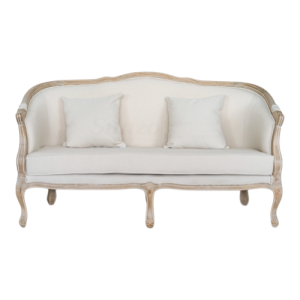 French Louis XV Style Two Seater Sofa