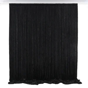 Black Velvet Draping Backdrop